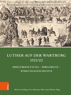 cover image of Luther auf der Wartburg 1521-22